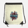 Legend Of The Web Slinger-None-Drawstring-Bag-glitchygorilla