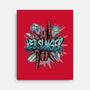 Legend Of The Web Slinger-None-Stretched-Canvas-glitchygorilla