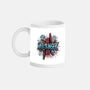 Legend Of The Web Slinger-None-Mug-Drinkware-glitchygorilla