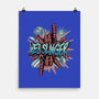 Legend Of The Web Slinger-None-Matte-Poster-glitchygorilla