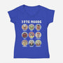 1976 Moods-Womens-V-Neck-Tee-NMdesign