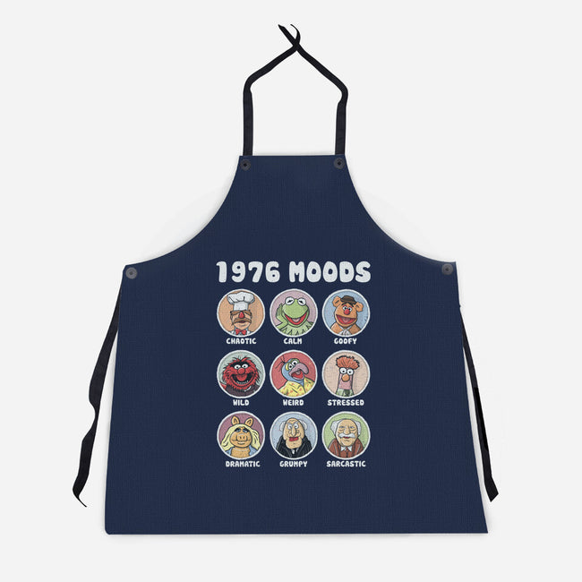1976 Moods-Unisex-Kitchen-Apron-NMdesign