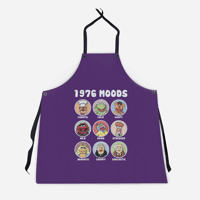 1976 Moods-Unisex-Kitchen-Apron-NMdesign