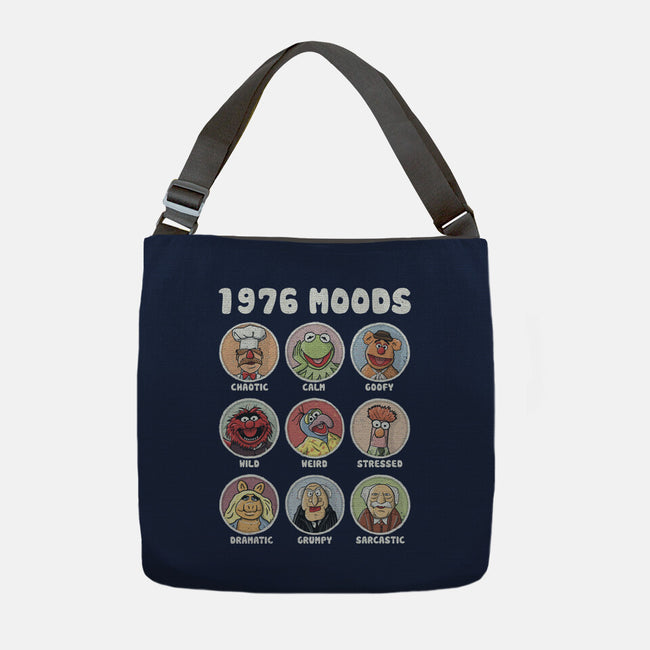 1976 Moods-None-Adjustable Tote-Bag-NMdesign