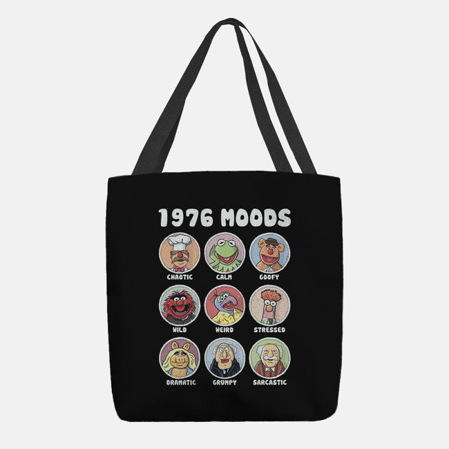 1976 Moods-None-Basic Tote-Bag-NMdesign