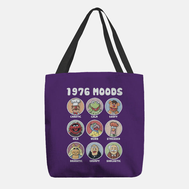1976 Moods-None-Basic Tote-Bag-NMdesign