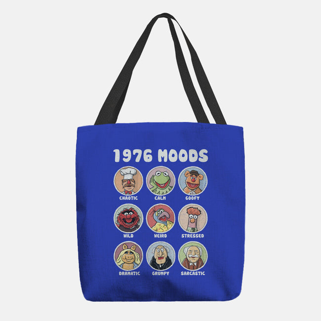 1976 Moods-None-Basic Tote-Bag-NMdesign