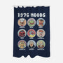 1976 Moods-None-Polyester-Shower Curtain-NMdesign