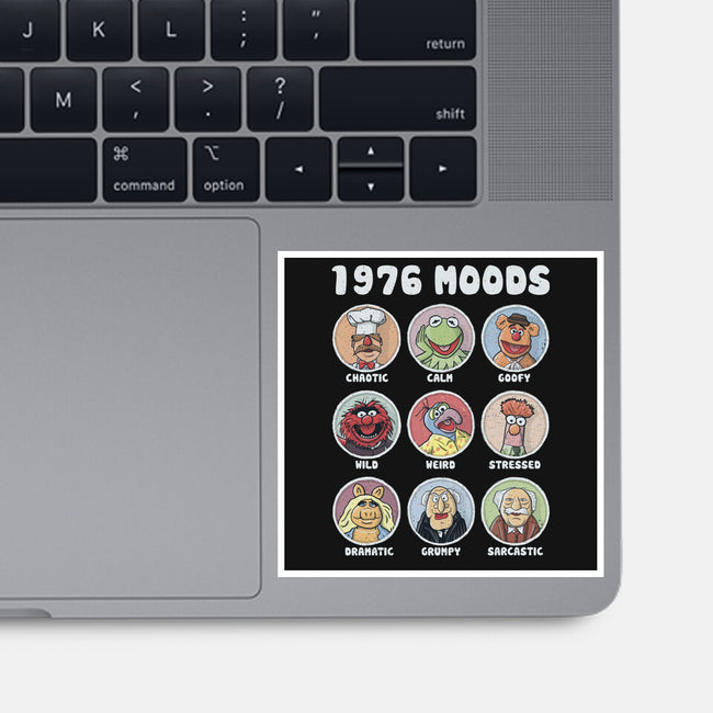 1976 Moods-None-Glossy-Sticker-NMdesign