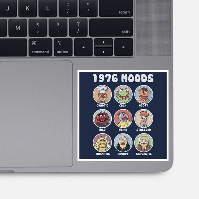 1976 Moods-None-Glossy-Sticker-NMdesign