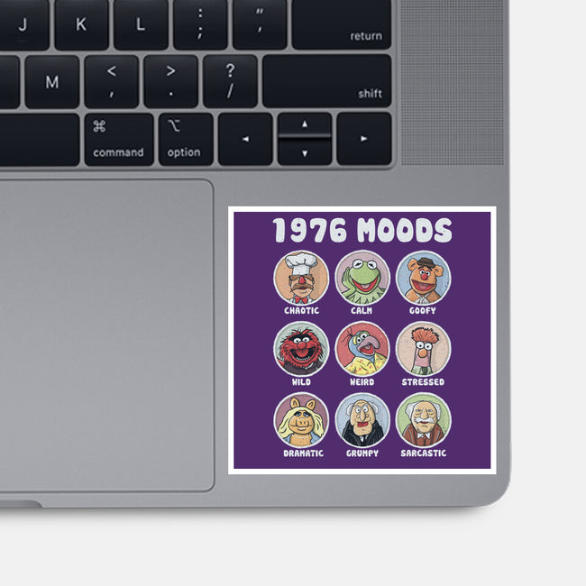 1976 Moods-None-Glossy-Sticker-NMdesign