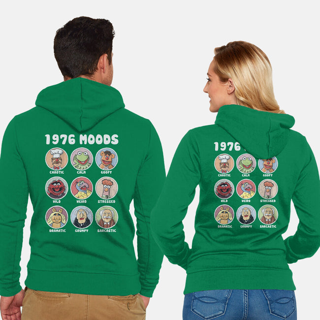 1976 Moods-Unisex-Zip-Up-Sweatshirt-NMdesign