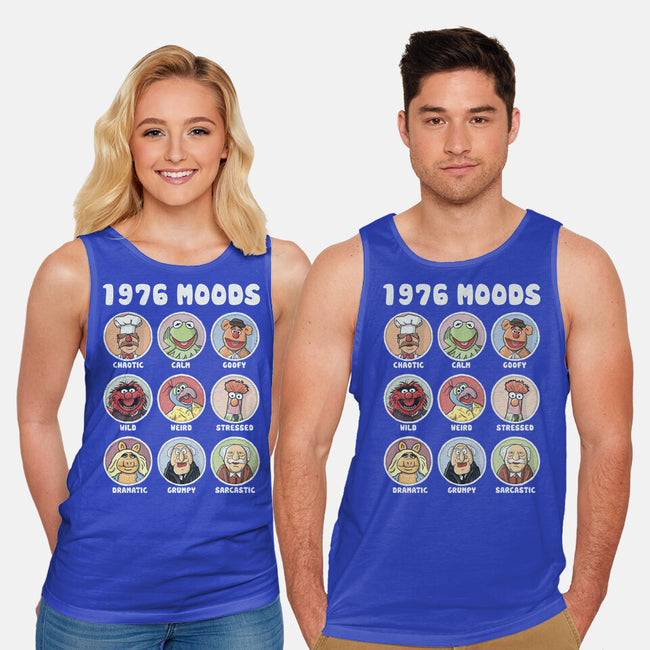 1976 Moods-Unisex-Basic-Tank-NMdesign