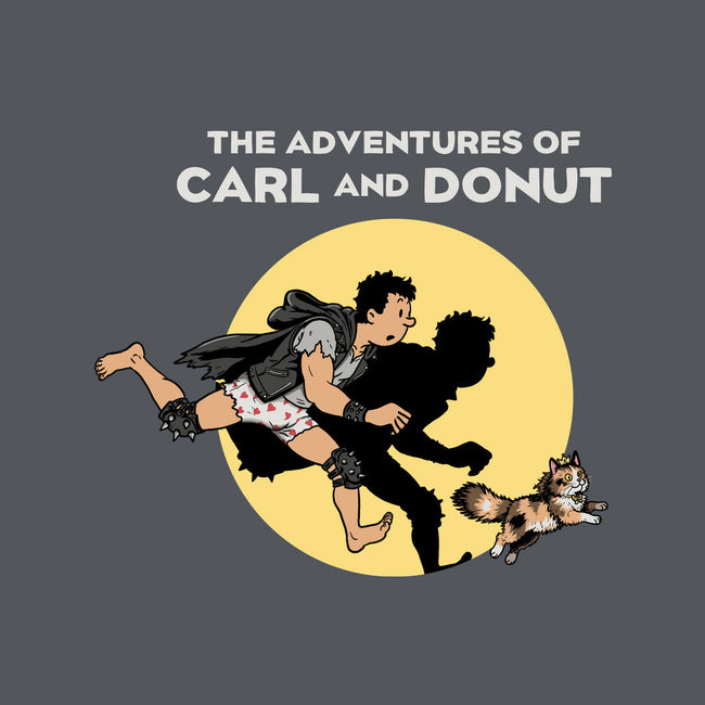 The Adventures Of Carl And Donut-None-Adjustable Tote-Bag-NMdesign