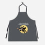 The Adventures Of Carl And Donut-Unisex-Kitchen-Apron-NMdesign