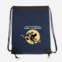 The Adventures Of Carl And Donut-None-Drawstring-Bag-NMdesign