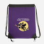 The Adventures Of Carl And Donut-None-Drawstring-Bag-NMdesign