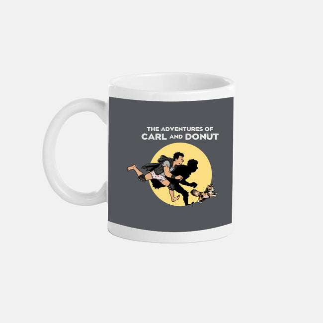 The Adventures Of Carl And Donut-None-Mug-Drinkware-NMdesign