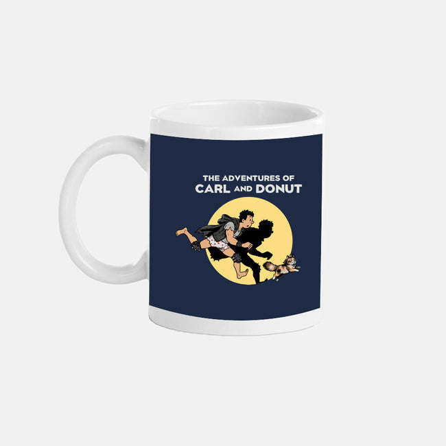 The Adventures Of Carl And Donut-None-Mug-Drinkware-NMdesign