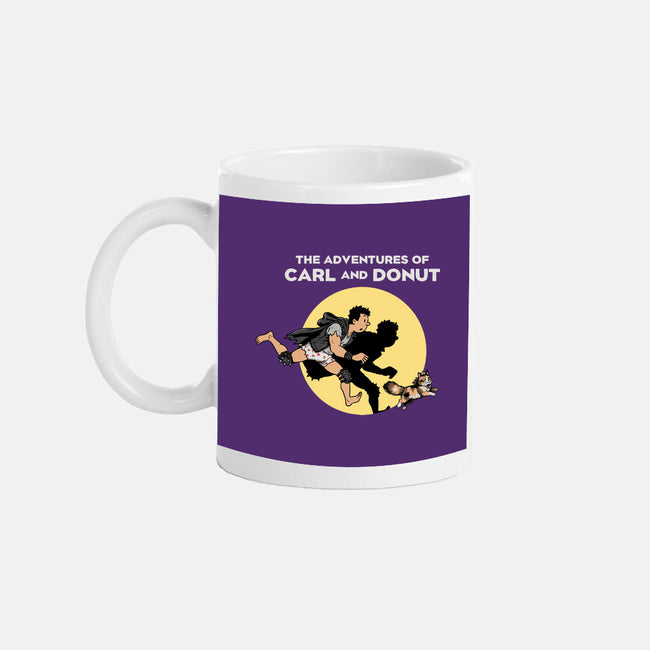 The Adventures Of Carl And Donut-None-Mug-Drinkware-NMdesign