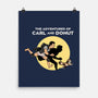 The Adventures Of Carl And Donut-None-Matte-Poster-NMdesign
