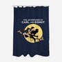 The Adventures Of Carl And Donut-None-Polyester-Shower Curtain-NMdesign