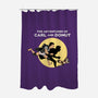 The Adventures Of Carl And Donut-None-Polyester-Shower Curtain-NMdesign