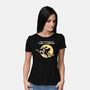 The Adventures Of Carl And Donut-Womens-Basic-Tee-NMdesign