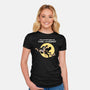 The Adventures Of Carl And Donut-Womens-Fitted-Tee-NMdesign