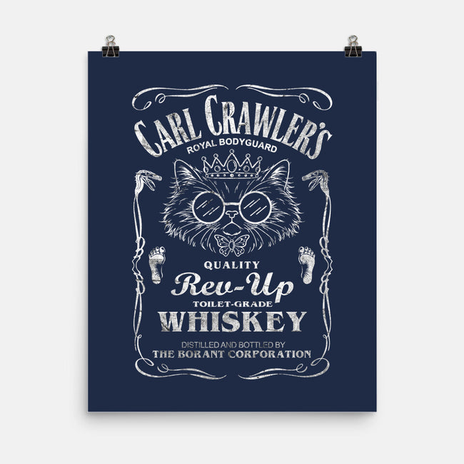 Carl Crawler’s Whiskey-None-Matte-Poster-NMdesign