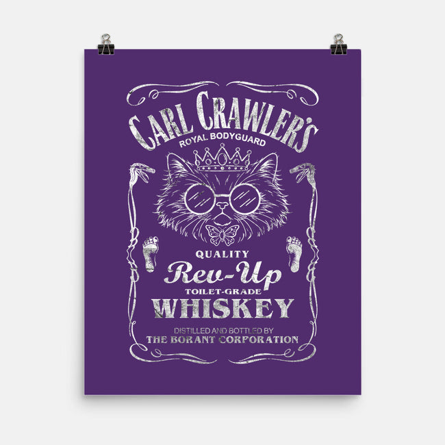 Carl Crawler’s Whiskey-None-Matte-Poster-NMdesign