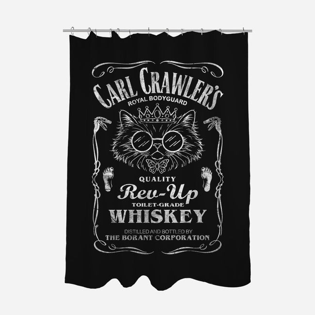 Carl Crawler’s Whiskey-None-Polyester-Shower Curtain-NMdesign