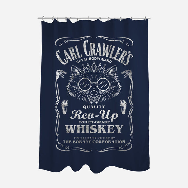 Carl Crawler’s Whiskey-None-Polyester-Shower Curtain-NMdesign