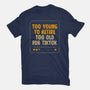 Too Old For TikTok-Mens-Basic-Tee-koalastudio