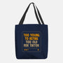 Too Old For TikTok-None-Basic Tote-Bag-koalastudio