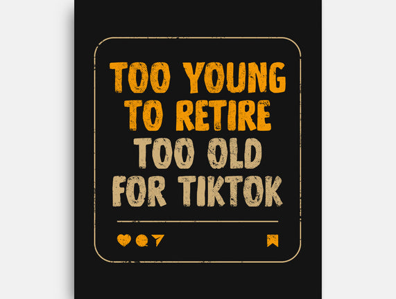 Too Old For TikTok