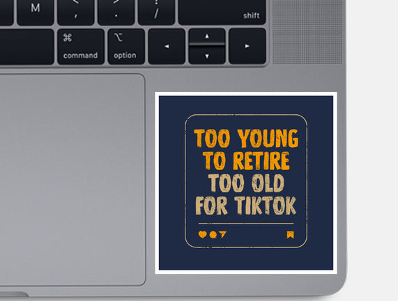 Too Old For TikTok