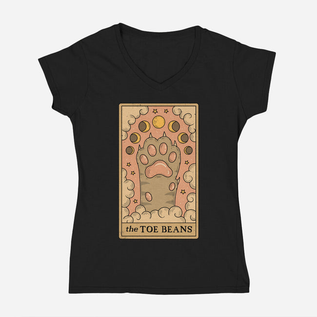 The Toe Beans-Womens-V-Neck-Tee-Thiago Correa