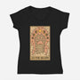 The Toe Beans-Womens-V-Neck-Tee-Thiago Correa