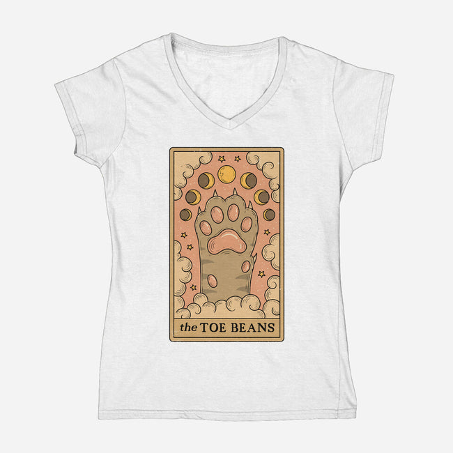 The Toe Beans-Womens-V-Neck-Tee-Thiago Correa