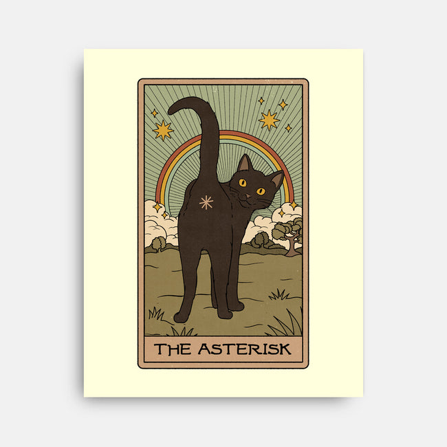 Asterisk-None-Stretched-Canvas-Thiago Correa