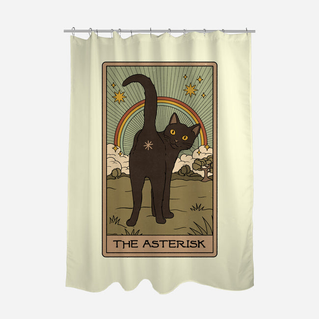 Asterisk-None-Polyester-Shower Curtain-Thiago Correa