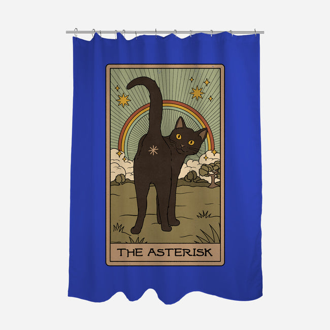 Asterisk-None-Polyester-Shower Curtain-Thiago Correa