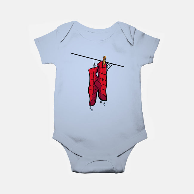 Spider Laundry Day-Baby-Basic-Onesie-nickzzarto