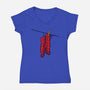 Spider Laundry Day-Womens-V-Neck-Tee-nickzzarto