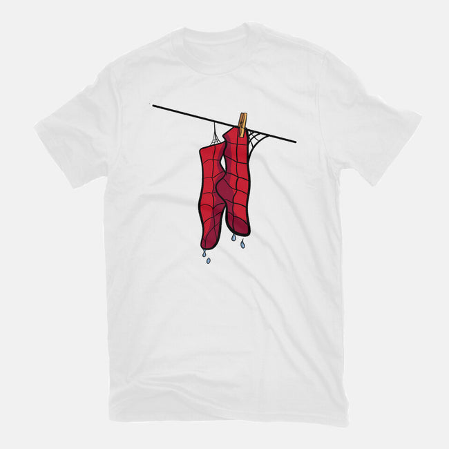 Spider Laundry Day-Mens-Heavyweight-Tee-nickzzarto
