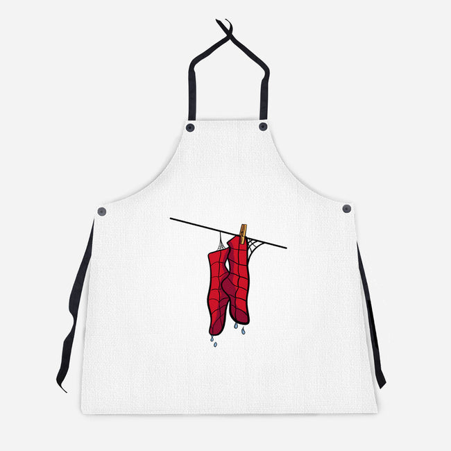 Spider Laundry Day-Unisex-Kitchen-Apron-nickzzarto