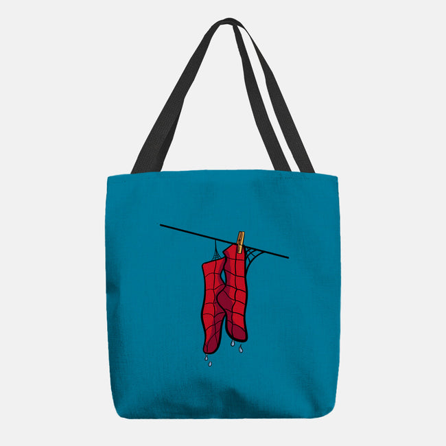 Spider Laundry Day-None-Basic Tote-Bag-nickzzarto