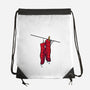 Spider Laundry Day-None-Drawstring-Bag-nickzzarto
