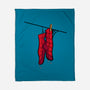 Spider Laundry Day-None-Fleece-Blanket-nickzzarto